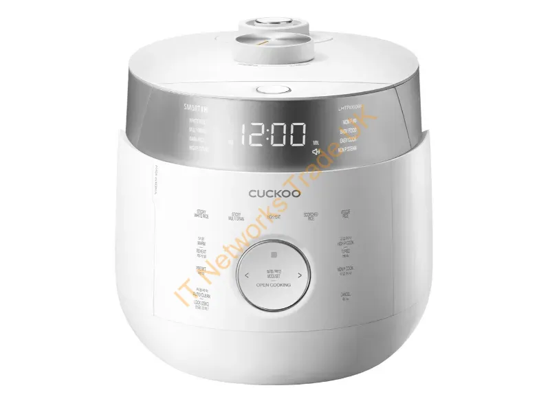 CRP-LHTR0609F - Cuckoo Electronics Co.,Ltd. CRP-LHTR0609F White 1.4 L Buttons Rotary Touch Stainless steel 1090 W 120 V