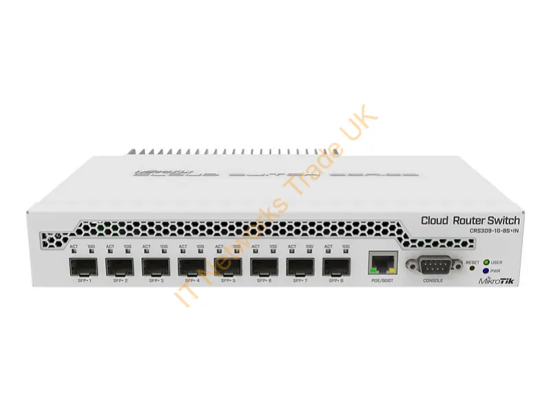 CRS309-1G-8S+IN - Strategic Sourcing Mikrotik Cloud Router Switch Crs309-1G-8S+In
