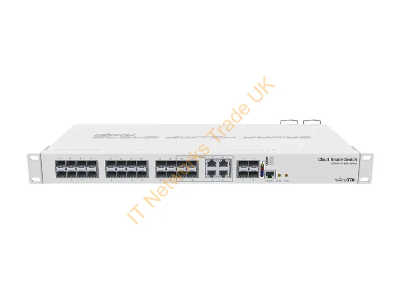 CRS328-4C-20S-4S+RM - Mikrotik CRS328-4C-20S-4S+RM Managed L2/L3 1U White network switch