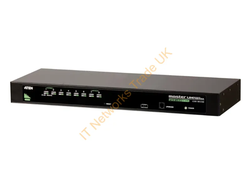 CS1308 ATEN CS1308 KVM Switch 8 x 1 8 x SPHD-15 Keyboard/Mouse/Video 1U Rack-mountable
