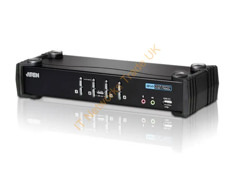 CS1764A - Aten CS1764A Black Network KVM Switch