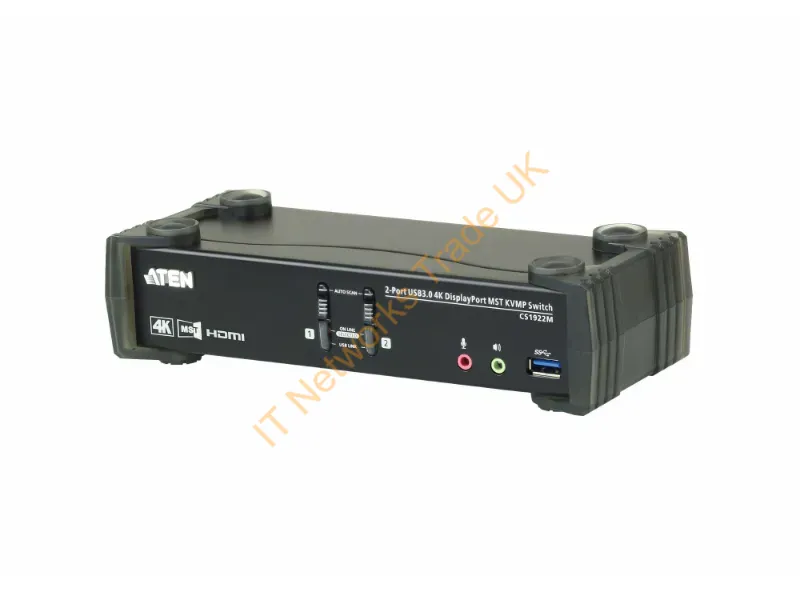 CS1922M - Aten CS1922M Black Network KVM Switch