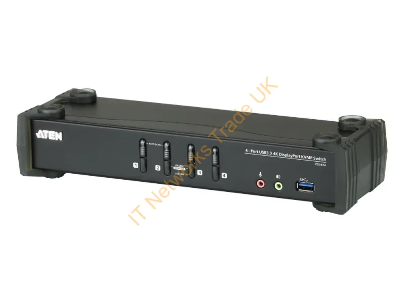 CS1924 - Aten Umschalter Black Network KVM Switch