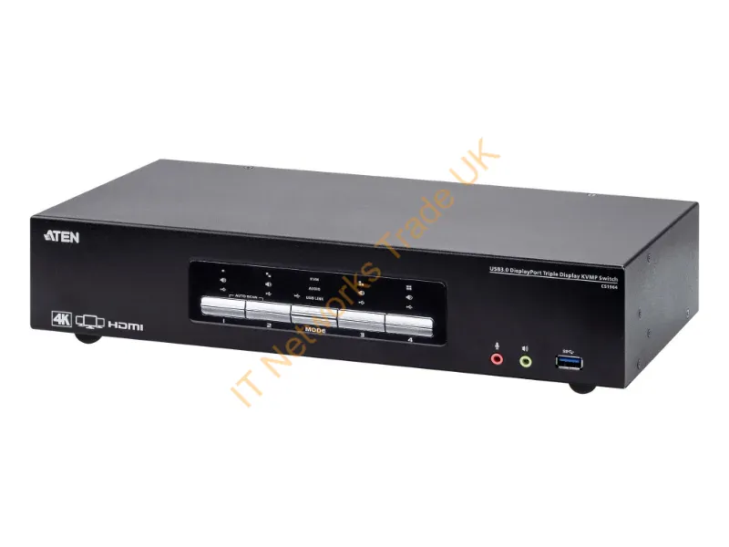 CS1964 - Aten Cs1964 Kvm Switch Black