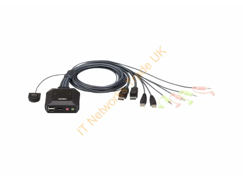 CS22DP - Aten Cs22Dp Kvm Switch Black