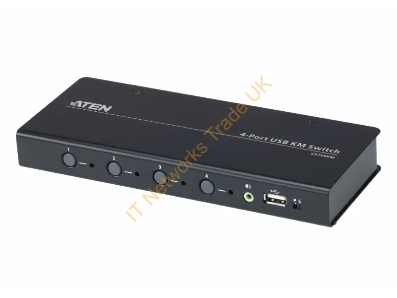 CS724KM - Aten CS724KM Black Network KVM Switch