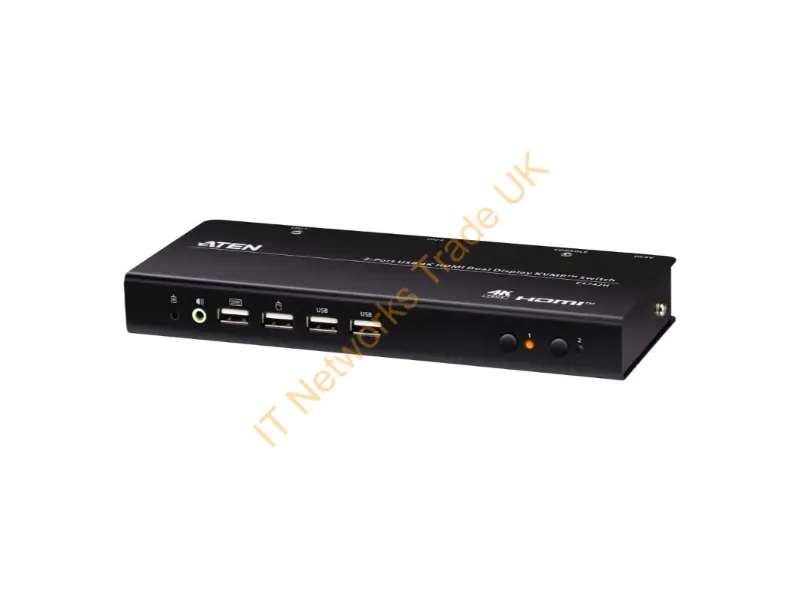 CS742H - Aten 2-Port Usb 4K Hdmi Dual-Display Kvmp Switch (Cables Included)