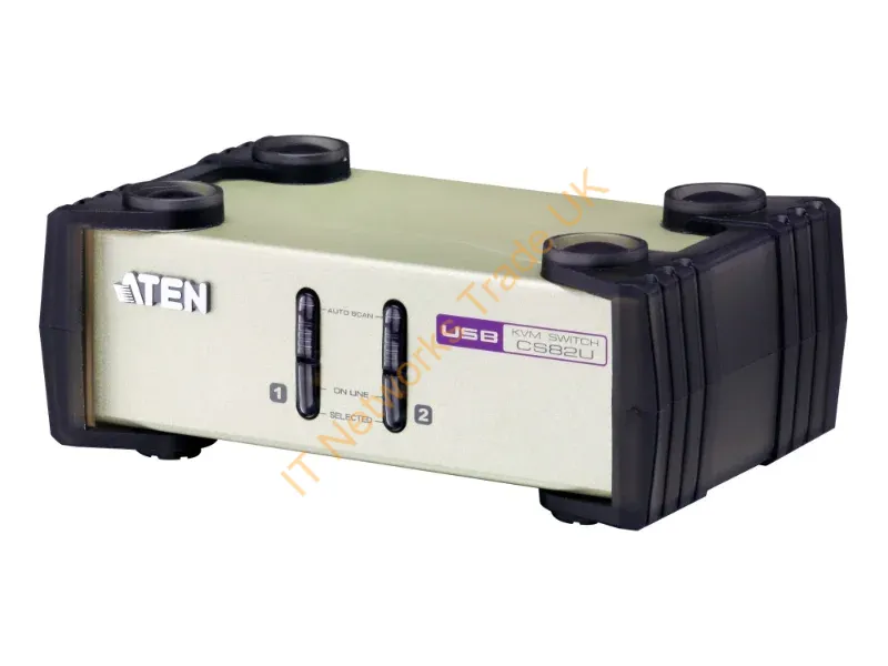 CS82U - Aten Cs82U Kvm Switch Black, Light Grey