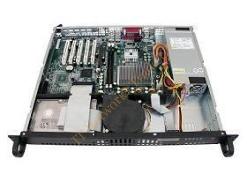 CSE-512L-260B Supermicro CSE-512L-260B 260W Mini 1U Rackmount Server Chassis (Black)
