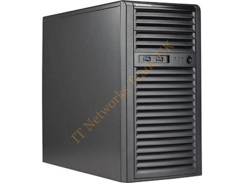 CSE-732D4-500B Supermicro SuperChassis CSE-732D4-500B 500W Mid-Tower Server Chassis (Black)