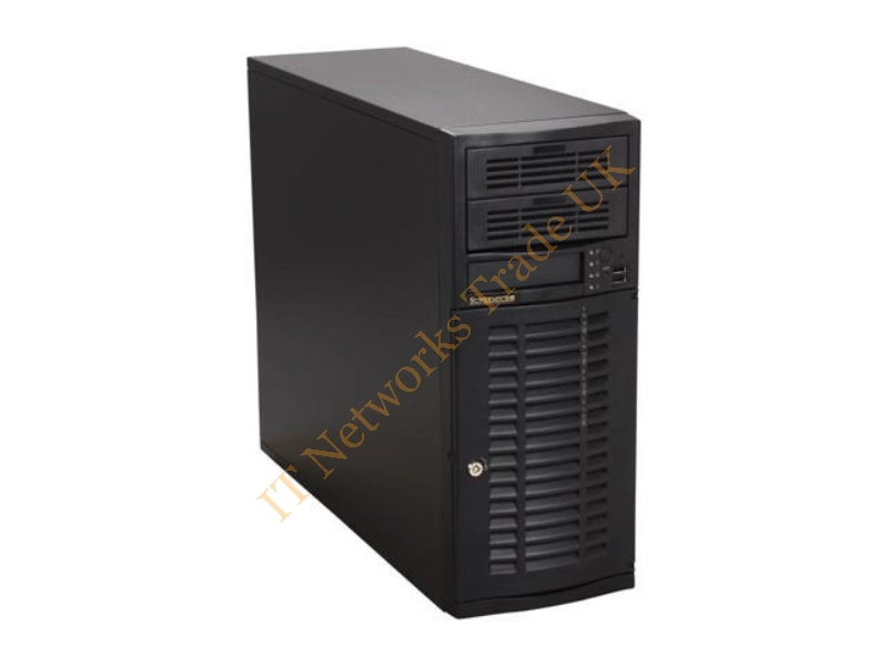 CSE-733TQ-500B Supermicro SuperChassis CSE-733TQ-500B 500W Mid Tower Server Chassis (Black)