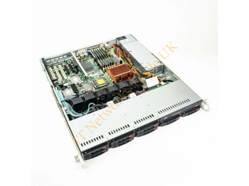 CSE-813MTQ-350CB Supermicro CSE-813MTQ-350CB 350W 1U Rackmount Server Chassis (Black)