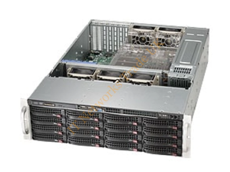 CSE-835TQ-R800B Supermicro CSE-835TQ-R800B 800W 3U Rackmount Server Chassis (Black)