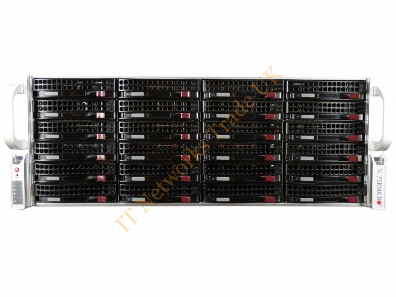 CSE-847E16-R1400LPB Supermicro CSE-847E16-R1400LPB 1400W 4U Rackmount Server Chassis (Black)