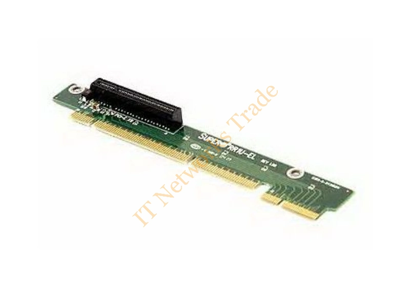 CSE-RR1U-EL Supermicro 1U PCI-E (x8) Riser Card Left Side 1 x PCI Express x8 Server Accessory