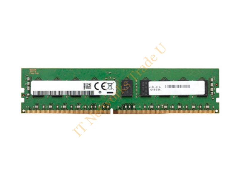 CSP-MR-1X161RV-A Cisco 16GB DDR4-2400MHz PC4-19200 ECC Registered CL17 288-Pin DIMM 1.2V Single Rank Memory Module Server Memory