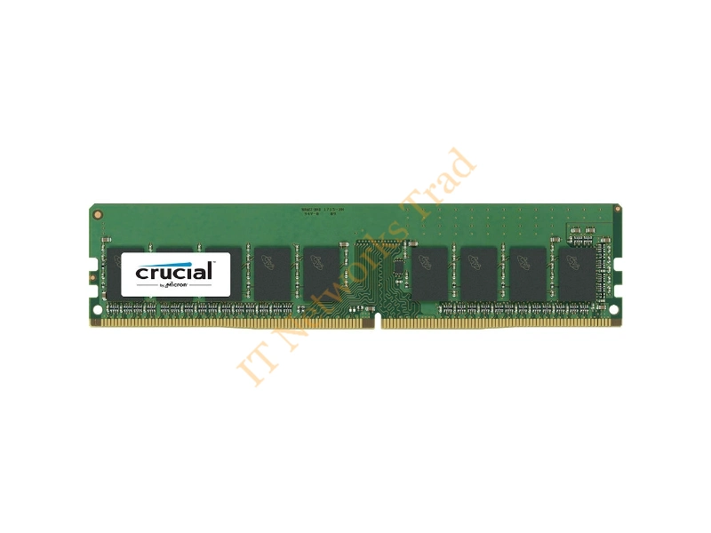 CT102472BA160B.18FDD Crucial 8GB DDR3-1600MHz PC3-12800 ECC Unbuffered CL11 240-Pin DIMM Dual Rank Memory Module Server Memory