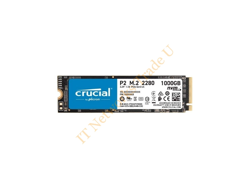 CT1024M550SSD4 Crucial M550 Series 1TB Multi-Level Cell (MLC) SATA 6Gb/s M.2 2280 Solid State Drive SSD Storage