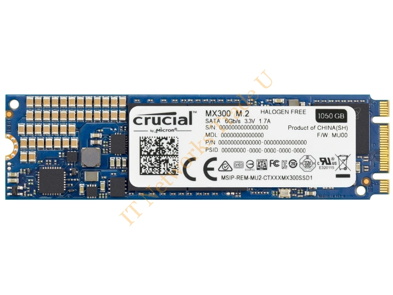 CT1050MX300SSD4 - Crucial MX300 1050GB M.2 Serial ATA III Solid State Drives