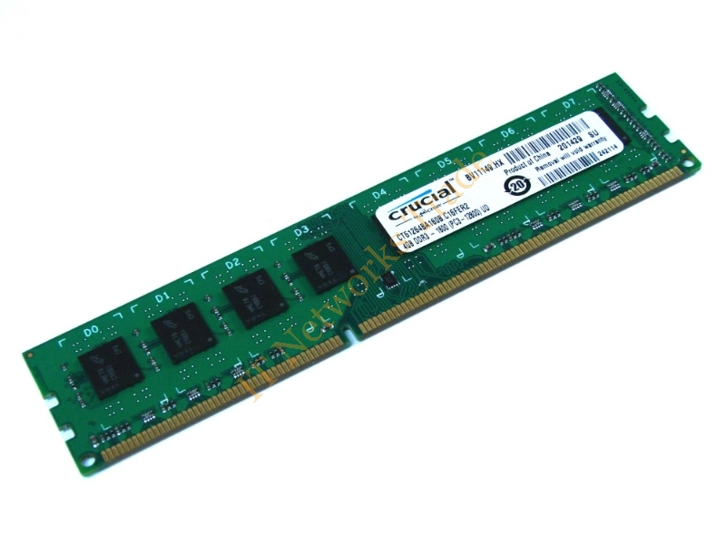 CT12864AA1067.8FE1 Crucial 1GB DDR2-1066MHz PC2-8500 non-ECC Unbuffered CL7 240-Pin DIMM Memory Module Desktop Memory