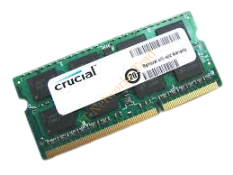 CT12864BC1339.8FF Crucial 1GB DDR3-1333MHz PC3-10600 non-ECC Unbuffered CL9 204-Pin SoDimm Single Rank Memory Module Laptop Memory