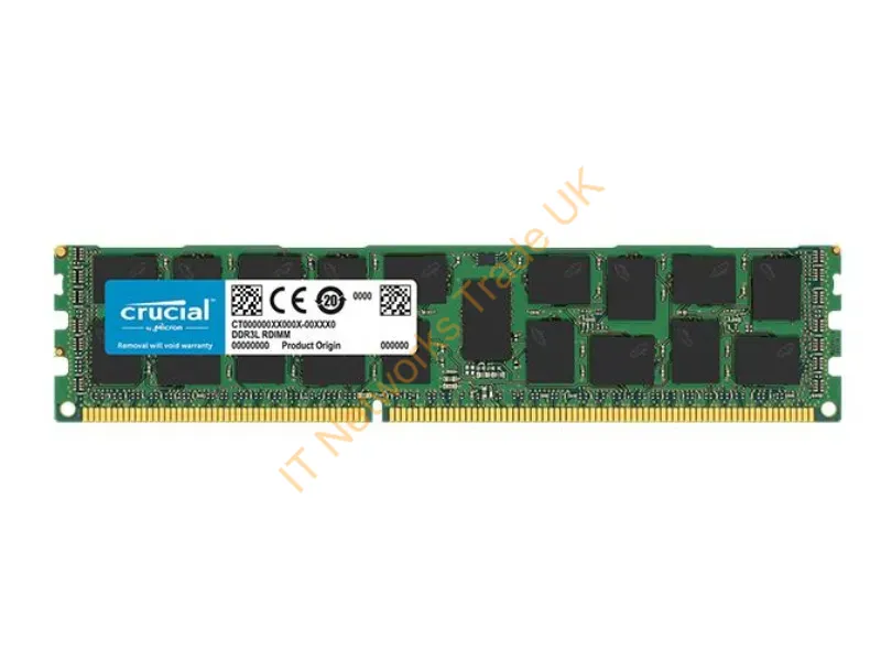 CT16G3ERSLD4160B - Crucial 16GB DDR3 PC3-12800 16GB DDR3 1600MHz ECC memory module