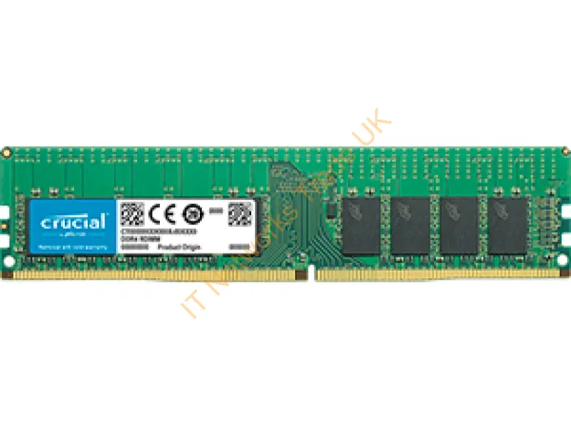 CT16G4RFS4266 - Crucial 16GB DDR4-2666 RDIMM 16GB DDR4 2666MHz ECC memory module