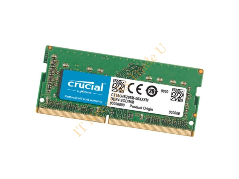 CT16G4S266M Crucial 16GB DDR4-2666MHz PC4-21300 non-ECC Unbuffered CL19 260-Pin SoDimm 1.2V Dual Rank Memory Laptop Memory