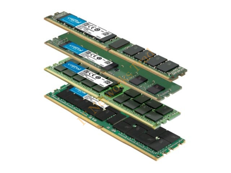 CT18HTF12872AY40EA1 Crucial 1GB DDR2-400MHz PC2-3200 ECC Unbuffered CL3 240-Pin DIMM Memory Module Server Memory