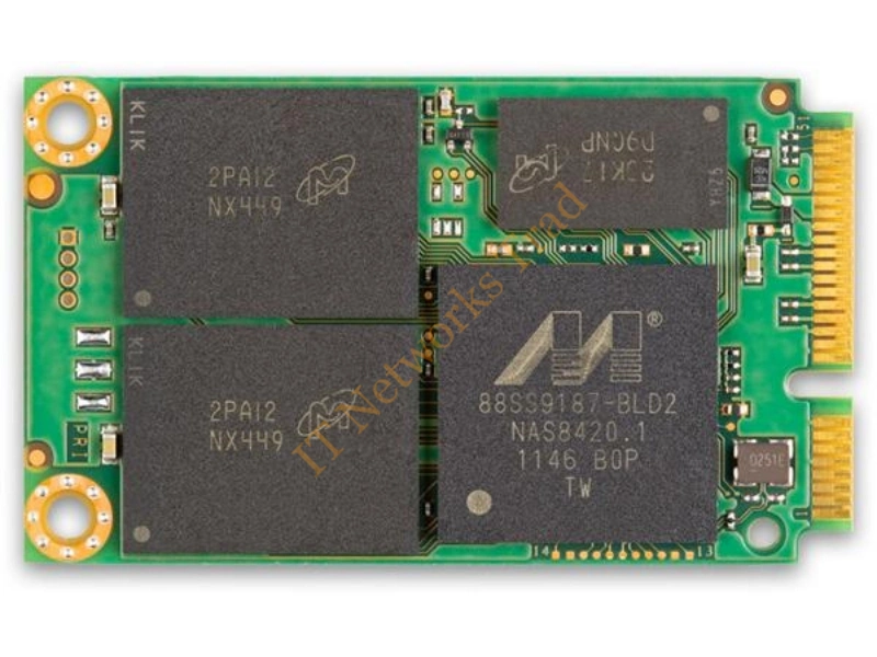 CT240M500SSD3.PK01 Crucial M500 Series 240GB Multi-Level Cell (MLC) SATA 6Gb/s mSATA Solid State Drive SSD Storage