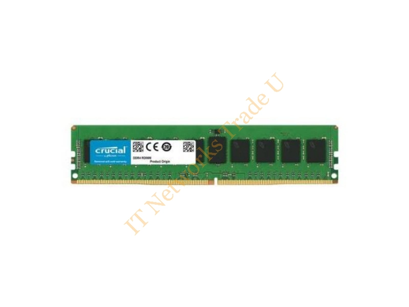 CT25672AF667.M18FH0D6 Crucial 2GB DDR2-667MHz PC2-5300 ECC Fully Buffered CL5 240-Pin DIMM Dual Rank Memory Module Server Memory