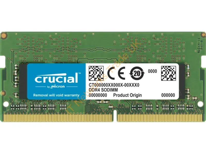 CT2K32G4SFD832A Crucial 64GB Kit (2 X 32GB)DDR4-3200MHz PC4-25600non-ECC Unbuffered CL22 260-Pin SoDimm 1.2V Dual Rank Memory Laptop Memory