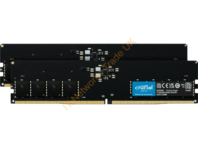 CT2K32G56C46U5 - Crucial Ct2K32G56C46U5 Memory Module 64 Gb 2 X 32 Gb Ddr5 288-Pin Dimm