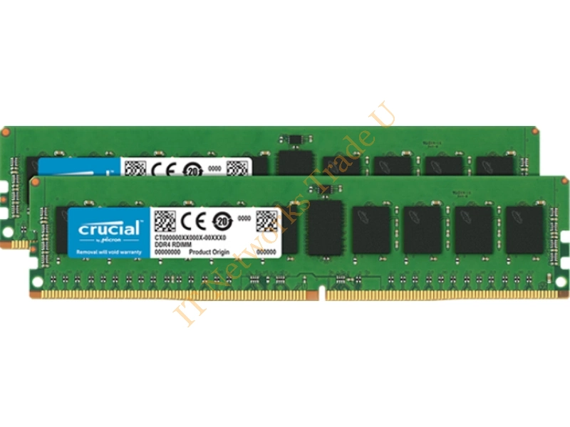 CT2K4G4WFS8266 - Crucial 8GB (2 x 4GB) DDR4-2666 ECC UDIMM 8GB DDR4 2666MHz ECC memory module