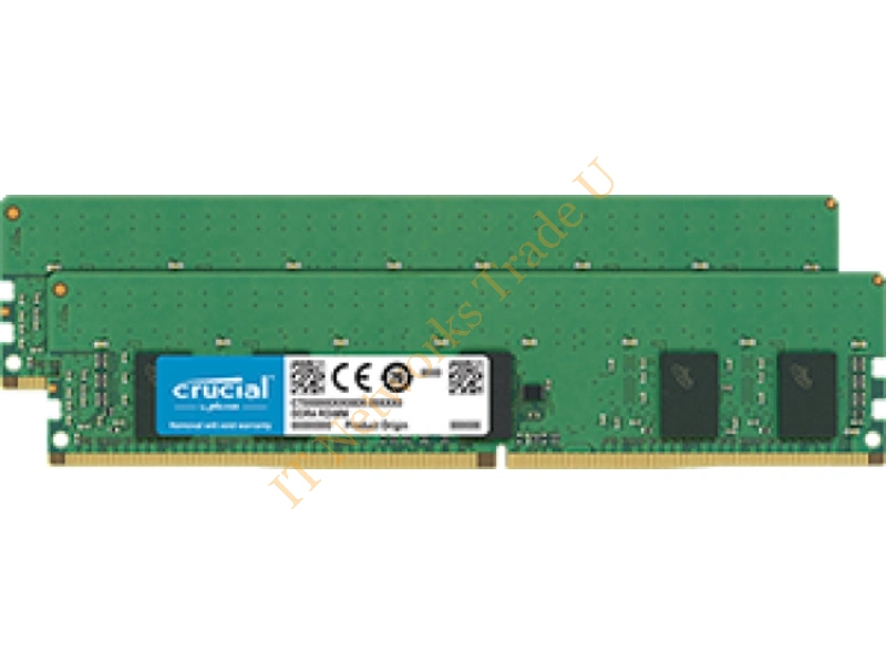 CT2K8G4RFS8266 - Crucial 16GB (2 x 8) DDR4-2666 RDIMM 16GB DDR4 2666MHz ECC memory module
