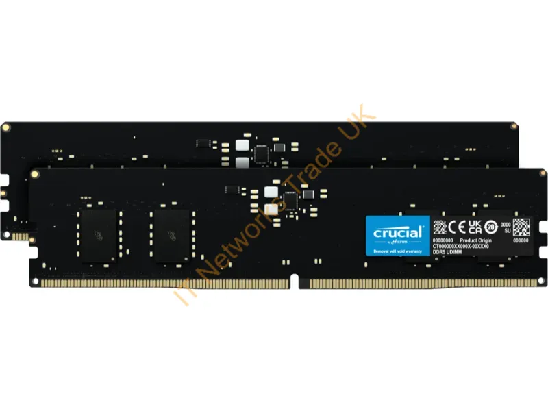 CT2K8G56C46U5 - Crucial Ct2K8G56C46U5 Memory Module 16 Gb 2 X 8 Gb Ddr5 5600 Mhz Ecc