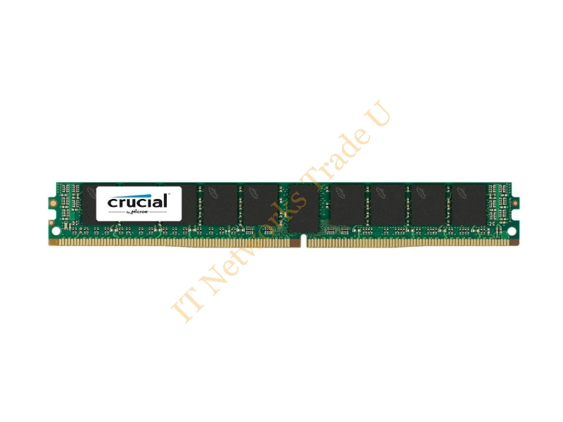 CT32G4VFD424A-18DB1 Micron 32GB DDR4-2400MHz PC4-19200 ECC Registered CL17 288-Pin DIMM Dual Rank 1.2V Memory Module Server Memory