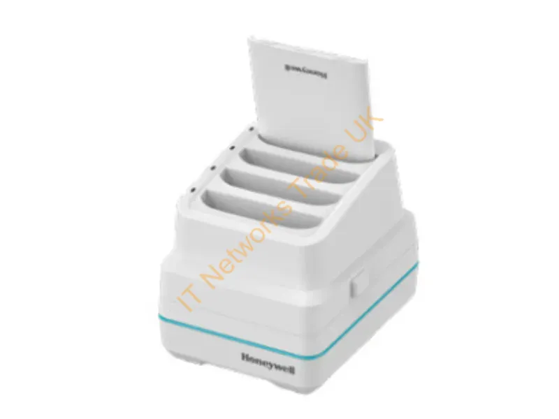CT37-QBC-HC0 - Honeywell , Accessory,Ct37/Ct30Xp Qbc,White Color,Healthcare, Kit Quad Bat Charger&Pwr Supply(Order Pc 130063 Sep)For Recharging Up To Four Bat.Compatible W/Ct30Xp Bat & Ct37 Both Standard & Ext Ba