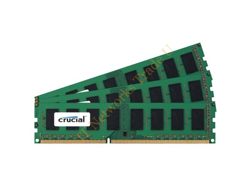 CT3K16G3ERSLD4160B - Crucial 48GB (3x16GB) DDR3 1600MHz PC3-12800 240-pin RDIMM 48GB DDR3 1600MHz ECC memory module