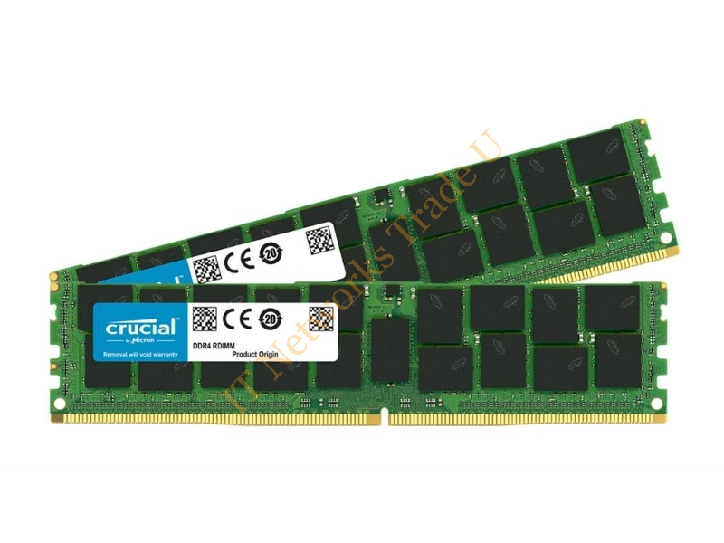 CT3Kit51272BB1339 Crucial 12GB Kit (3 X 4GB) DDR3-1333MHz PC3-10600 ECC Registered CL9 240-Pin DIMM Single Rank Memory Server Memory