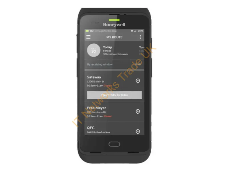 CT40-L0N-26C11AE - Honeywell CT40 handheld mobile computer 12.7 cm (5") 1280 x 720 pixels Touchscreen 289 g Black