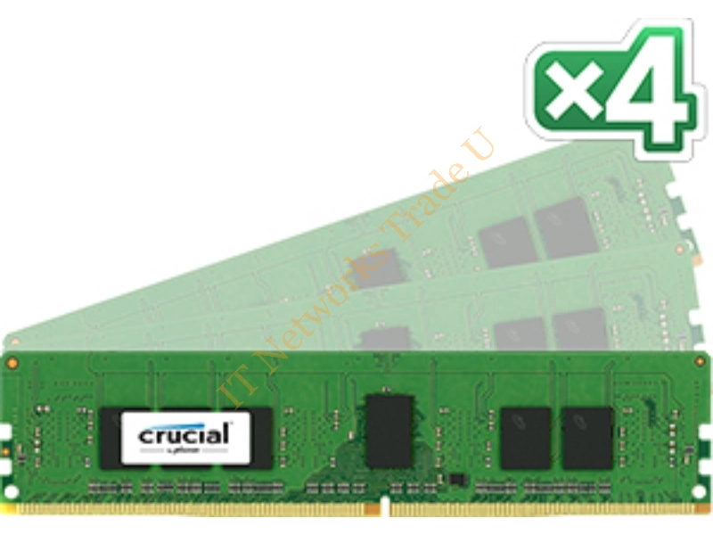 CT4K4G4RFS8213 - Crucial 16GB DDR4-2133 16GB DDR4 2133MHz ECC memory module