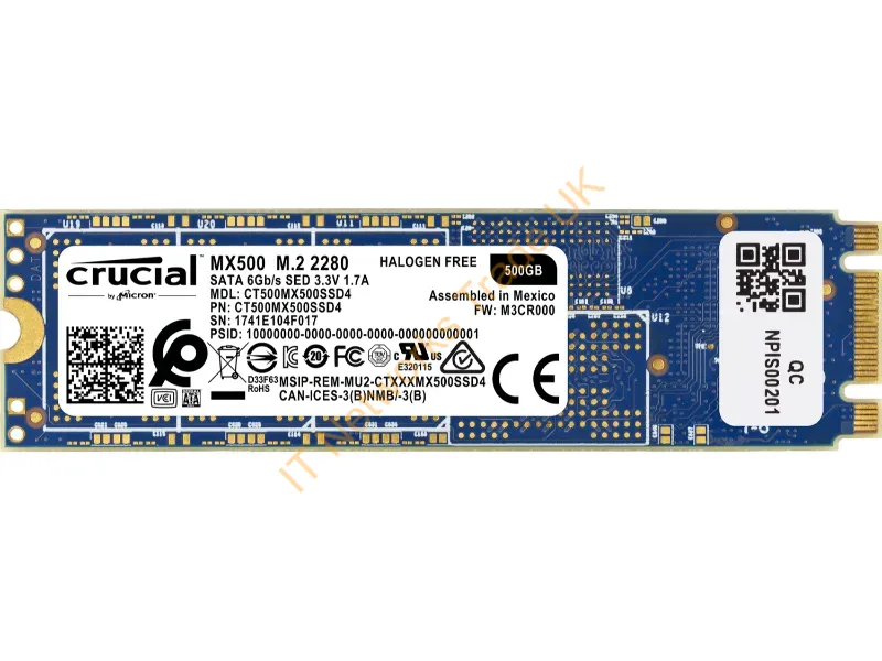 CT500MX500SSD4 - Crucial MX500 500GB M.2 M.2 Solid State Drives