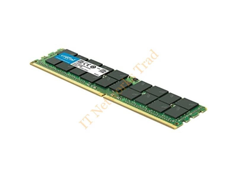 CT6472Z40B Crucial 512MB DDR-400MHz PC3200 ECC Unbuffered CL3 184-Pin DIMM Dual Rank Memory Module Server Memory