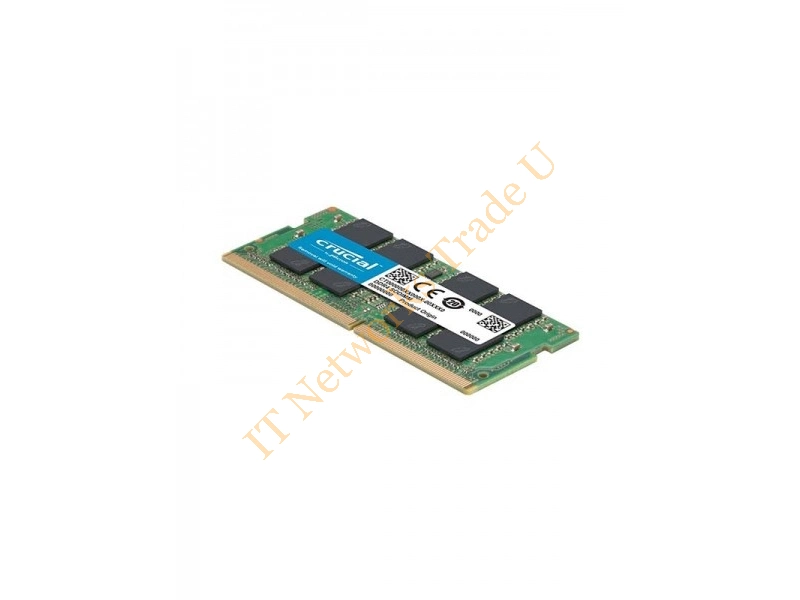 CT891018 Crucial 1GB DDR2-667MHz PC2-5300 Non-ECC Unbuffered CL5 200-Pin SoDimm Memory Module Laptop Memory