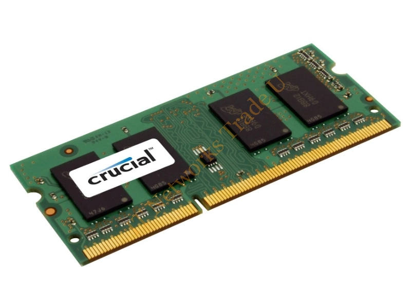 CT891756 Crucial 2GB Kit (2 X 1GB) DDR2-667MHz PC2-5300 non-ECC Unbuffered CL5 200-Pin SoDimm Memory Laptop Memory