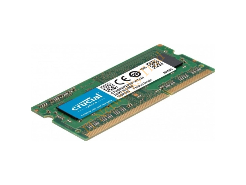 CT8G3S1339MCEU Crucial 8GB DDR3-1333MHz PC3-10600 non-ECC Unbuffered CL9 204-Pin SoDIMM Memory Module Laptop Memory