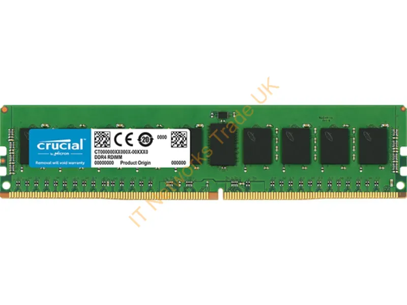 CT8G4RFD8266 - Crucial 8GB DDR4-2666 RDIMM 8GB DDR4 2666MHz ECC memory module