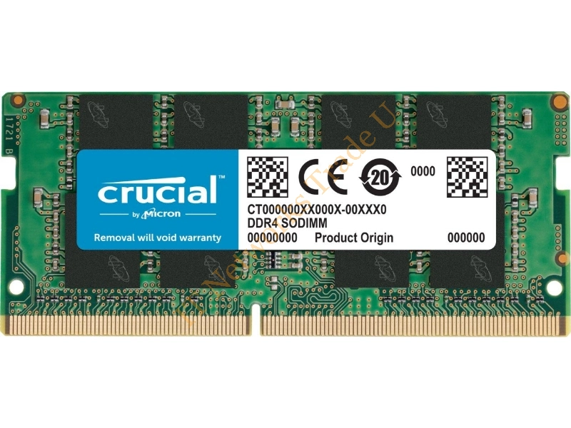 CT8G4SFS8213 Crucial Technology 8GB DDR4-2133MHz PC4-17000 non-ECC Unbuffered CL15 260-Pin SoDimm 1.2V Memory Module Laptop Memory
