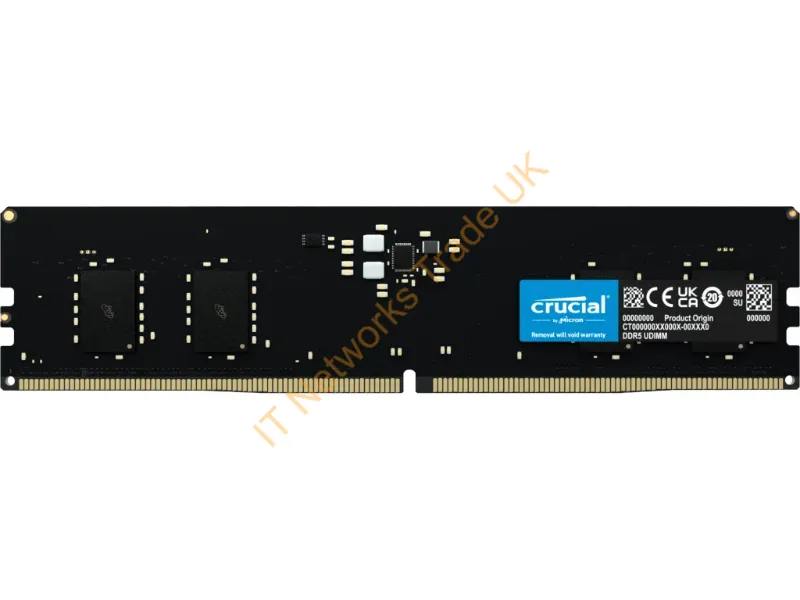 CT8G56C46U5 - Crucial Ct8G56C46U5 Memory Module 8 Gb 1 X 8 Gb Ddr5 288-Pin Dimm Ecc
